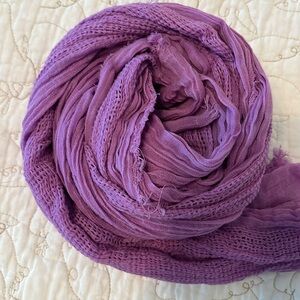 Purple Scarf